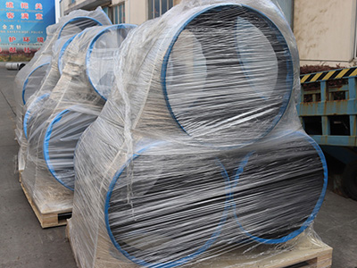 Carbon steel tee packaging