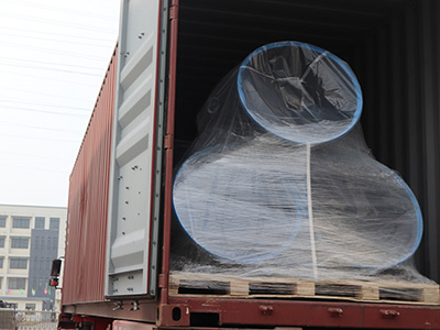 Carbon steel pipe fittings delivery